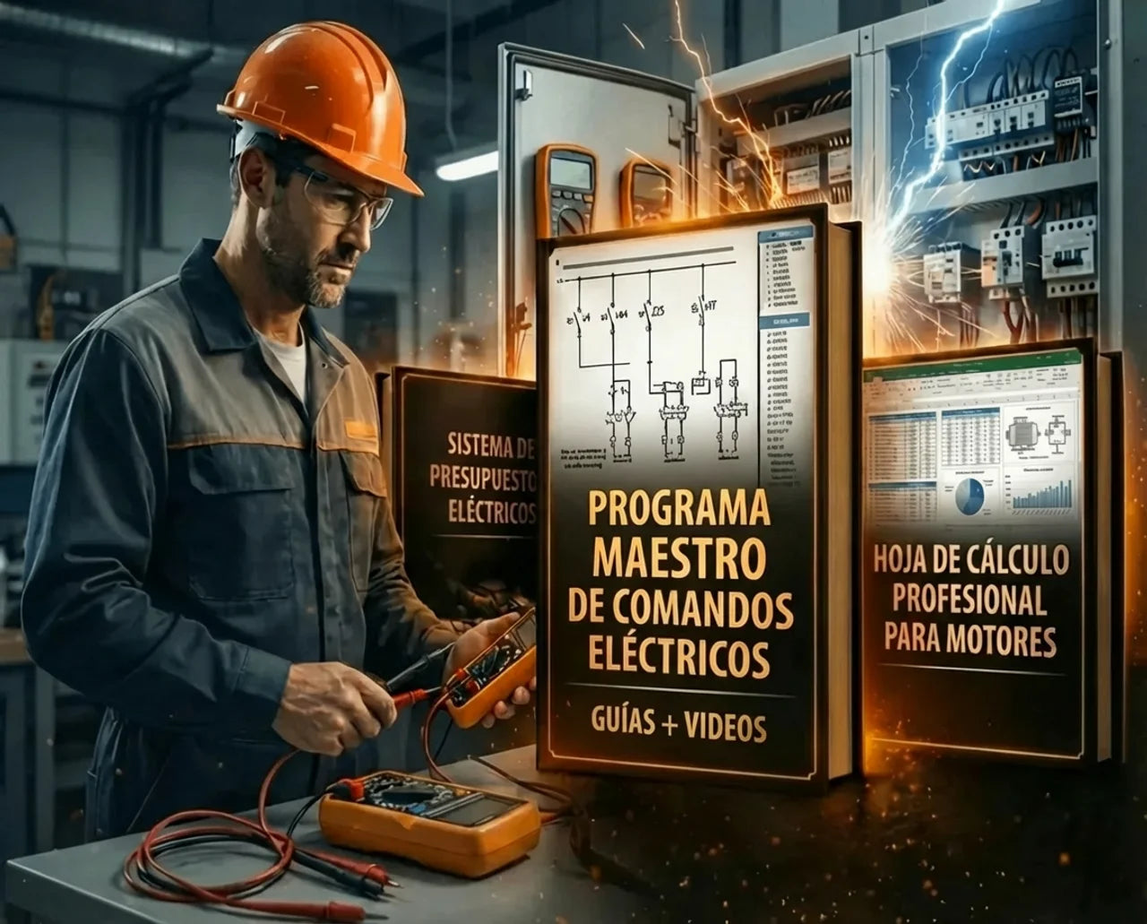 PROGRAMA MAESTRO DE COMANDOS ELÉCTRICOS™ + 6 BONUS DE REGALO